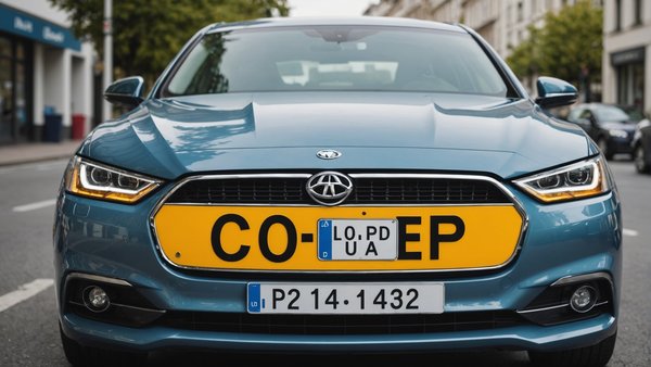 Plaque d'immatriculation : configurez en une minute et économisez 10%